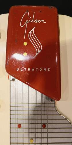Gibson Ultratone Lapsteel White de 1948