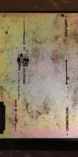 Pédale Gary Hurst Design Wah Fuzz Swell Made in Italy du début des 70's