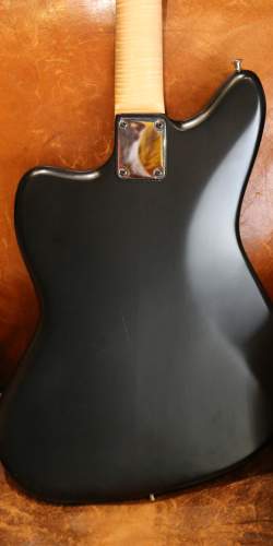 Guitare Dubreuille Baritone type Jazzmaster style Robert Smith 2020 Mat Black