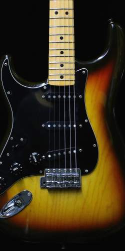 Fender Stratocaster Gaucher Sunburst de 1978