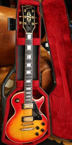 Gibson Les Paul Custom Cherryburst de 1978