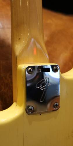 Fender Stratocaster (4 bolts) Olympic White de 1971