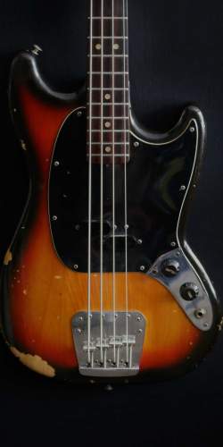 Fender Mustang Bass Sunburst 1978