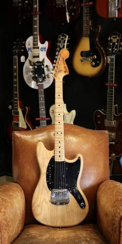 Fender Mustang Natural de 1977