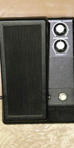 Pédale Gary Hurst Design Wah Fuzz Swell Made in Italy du début des 70's