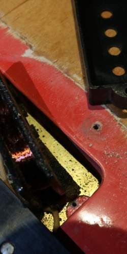 Fender Precision Bass Fiesta Red (Refin) de 1962