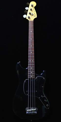 Fender Musicmaster Bass Black de 1976