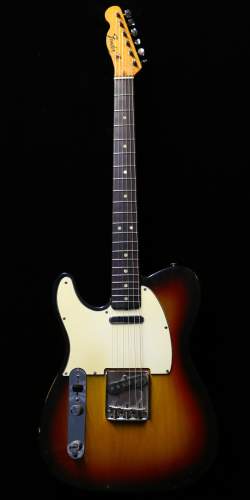 Fender Telecaster Gaucher Sunburst de 1971