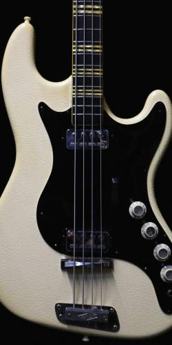 Hofner 185 Artist Bass White Vinyl de 1960's
