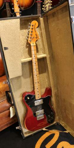 Fender Telecaster Deluxe Translucide Red de 1978