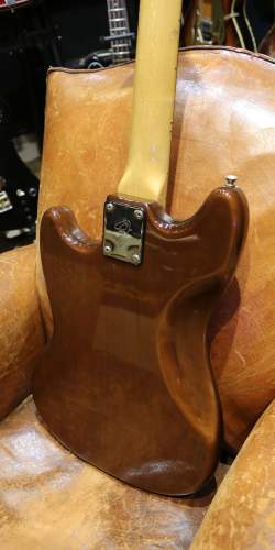 Fender Mustang Mocha Brown (Walnut) de 1977