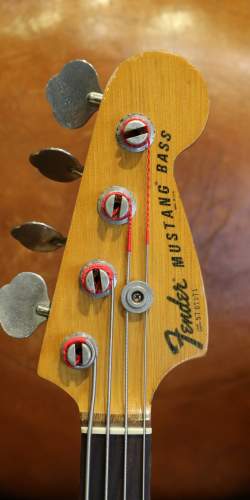 Fender Mustang Bass Black de 1977