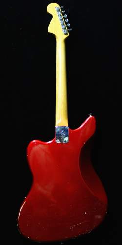 Fender Jaguar Candy Apple Red Over Gold de 1966