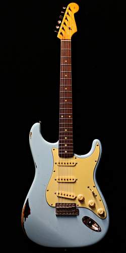 Fender Stratocaster Sonic Blue over Sunburst de 1959