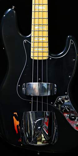 Fender Jazz Bass factory Black over Sunburst de 1978