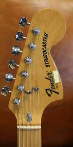 Fender Stratocaster Black Hardtail de 1979-81