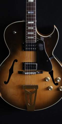 Jacobacci Sacha Distel Tobacco Burst 1977