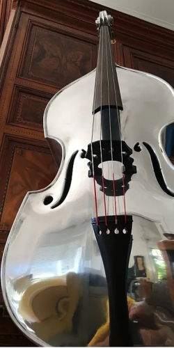 Contrebasse Aluminium poli 1936