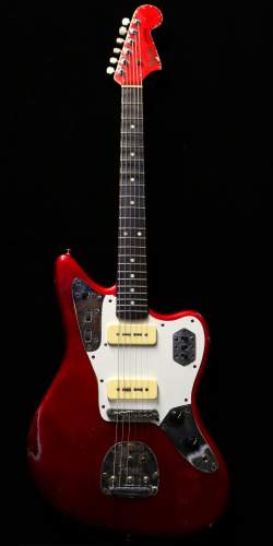 Fender Jaguar Modifiée Candy Apple Red de 1965