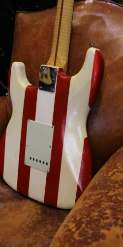 Philippe Dubreuille Stars and Stripes (Wayne Kramer) Custom Stratocaster