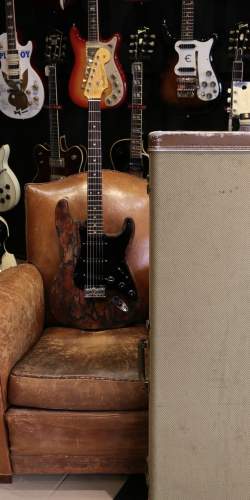 Proto Stratocaster Fractal Burned Body 2020