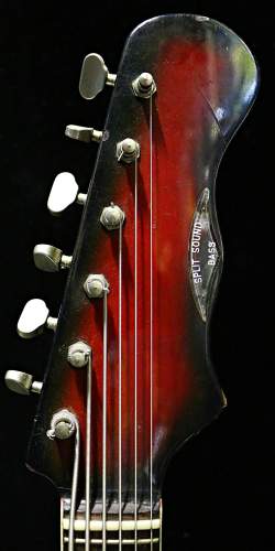 Burns Split Sound Bass Sunburst de 1962
