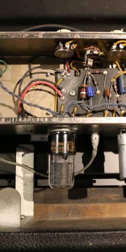 Fender Reverb Black Face de 1960's