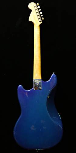 Fender Mustang Blue Competition Matching Headstock de 1969