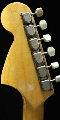 Fender Mustang Blue Competition Matching Headstock de 1969