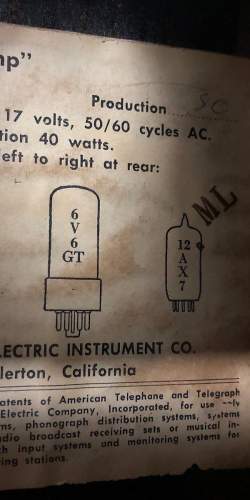 Fender Champ 5F1 Tweed de 1963