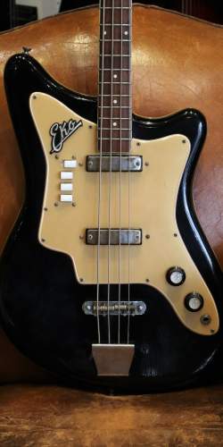 Eko Bass 500 Black and Gold de 1960's