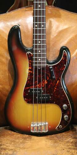 Fender Precision Bass Sunburst de 1969