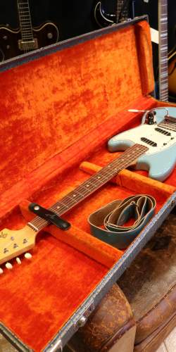 Fender Mustang Daphne Blue Série L de 1965