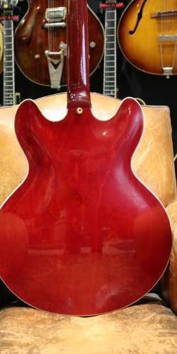 Gibson ES 355 T en rare configuration mono originale ! Cherry red de 1966