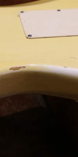 Fender Stratocaster (4 bolts) Olympic White de 1971