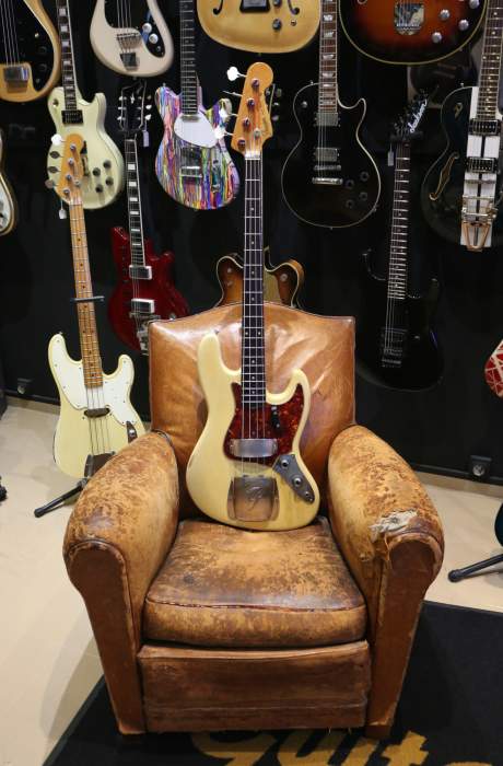 Fender Jazz Bass Stack Knob Blonde de 1961