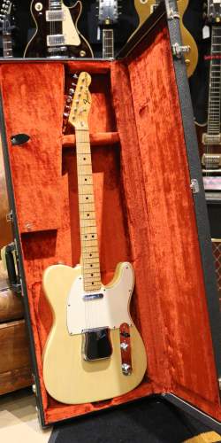 Fender Telecaster Transparent Blonde / White de 1973
