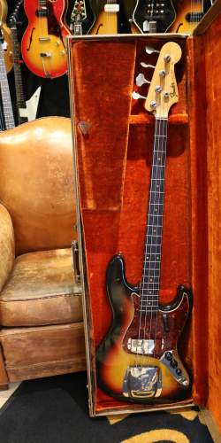 Fender Jazz Bass Sunburst de 1962