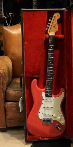 Fender Stratocaster Fiesta Red player de 1960's