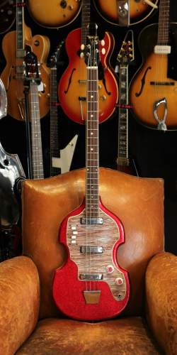 Eko Bass 1150 Sparkle Red de 1960's