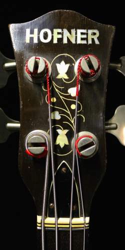 Hofner President Bass "Cavern Pickup" Sunburst de 1961