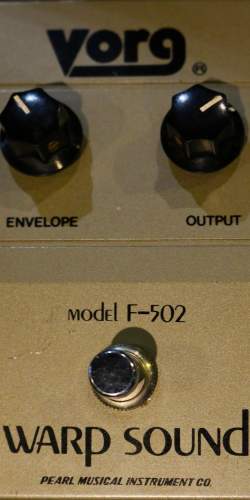 VORG Warp Sound F-502 (Kevin Shield) de 1970's